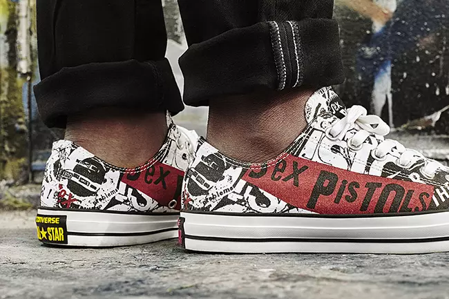 Sex Pistols Converse Chuck Taylor All Star Collection