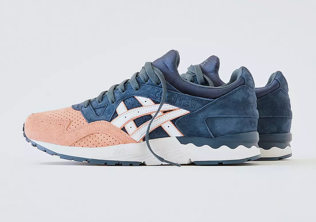 Kith ASICS Gel Lyte V Salmon Toe Tarikh Keluaran