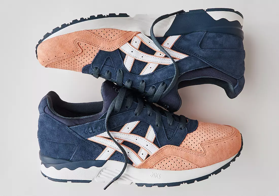 Kith ASICS Gel Lyte V Data e lëshimit të gishtave të salmonit