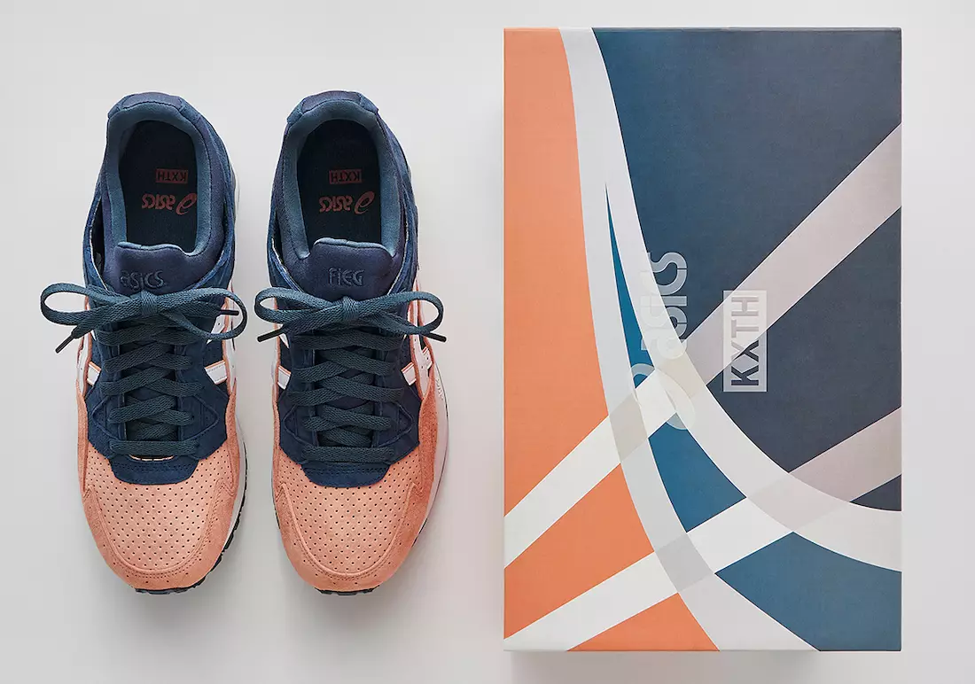 Kith ASICS Gel Lyte V Salmon Toe Санаи барориши