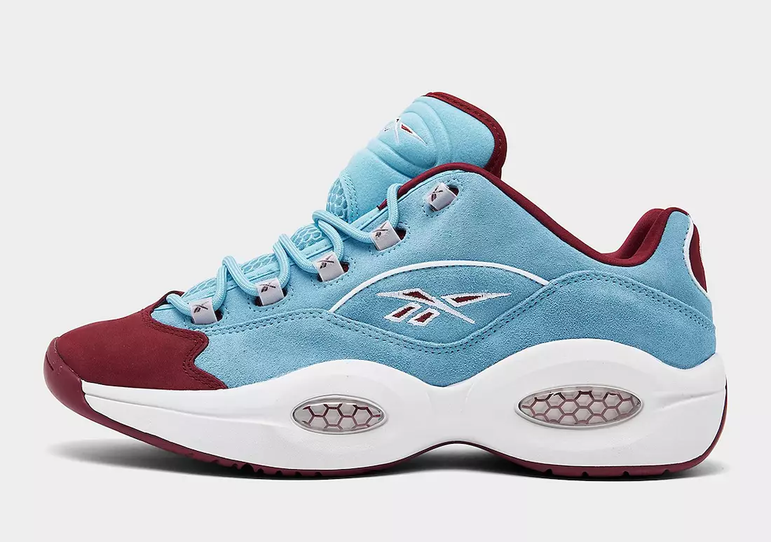 Reebok Question დაბალი ზედაპირები რეტრო ფილიის ფერებში