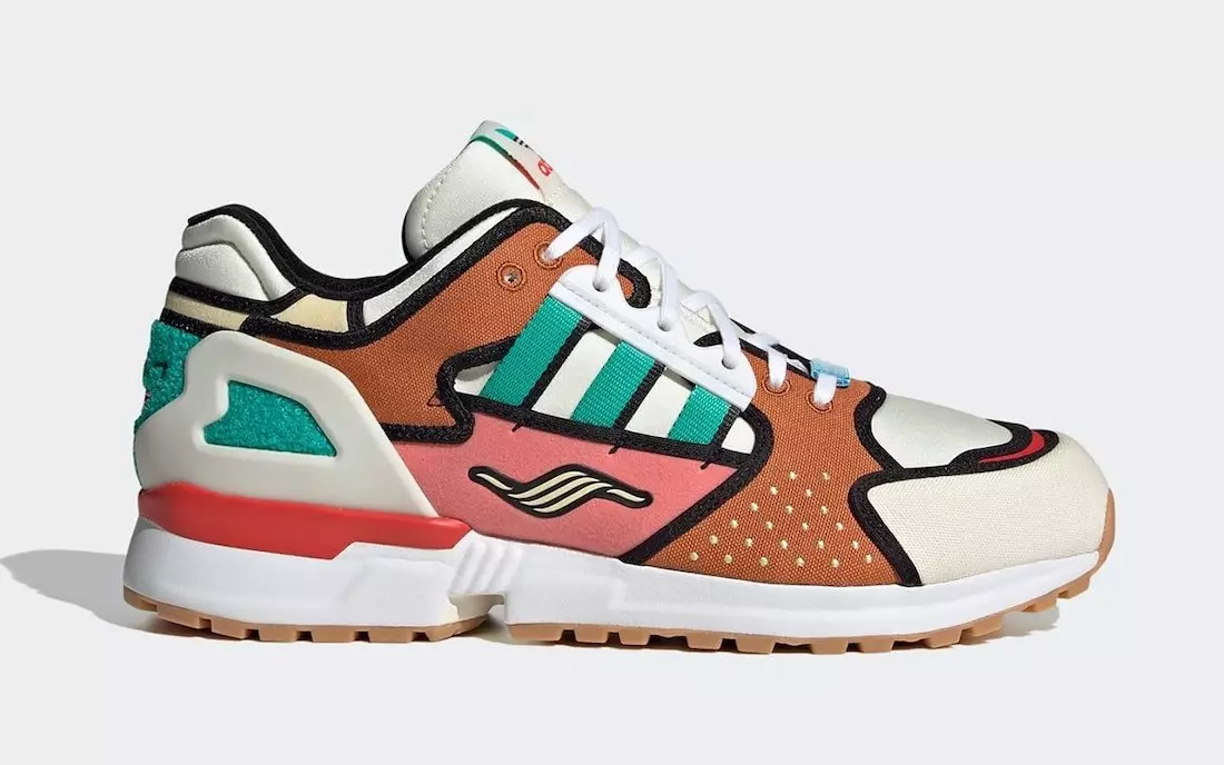 Simpsons adidas ZX 10000 Krusty Burger H05783 Útgáfudagur