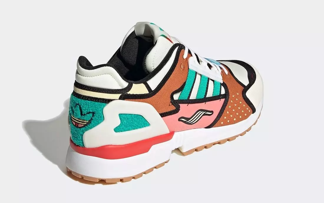 The Simpsons adidas ZX 10000 Krusty Burger H05783 Шығарылым күні