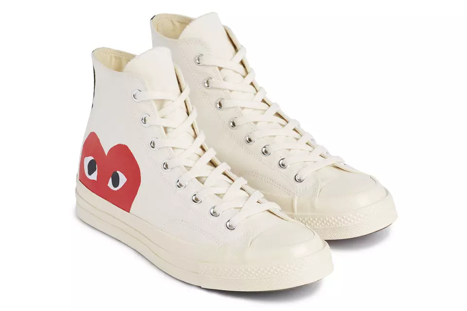 COMME des GARCON PLAY Mazungumzo na Chuck Taylor