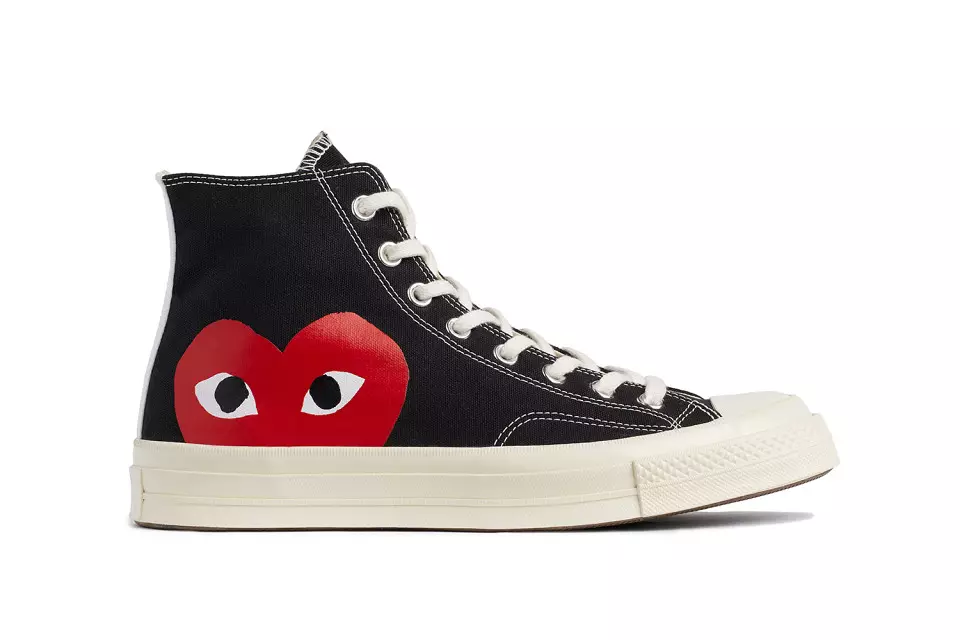 COMME Дес GARCONS PLAY Converse Чак Тейлор