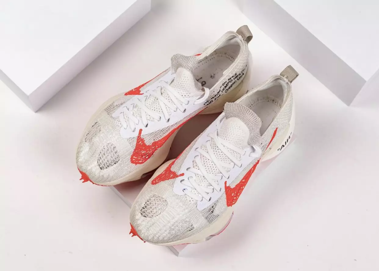 Off White Nike Air Zoom Tempo Επόμενη Ηλιακή Κόκκινη Ημερομηνία κυκλοφορίας