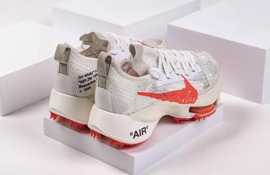 Off White Nike Air Zoom Tempo Next Solar Red Дата выхода