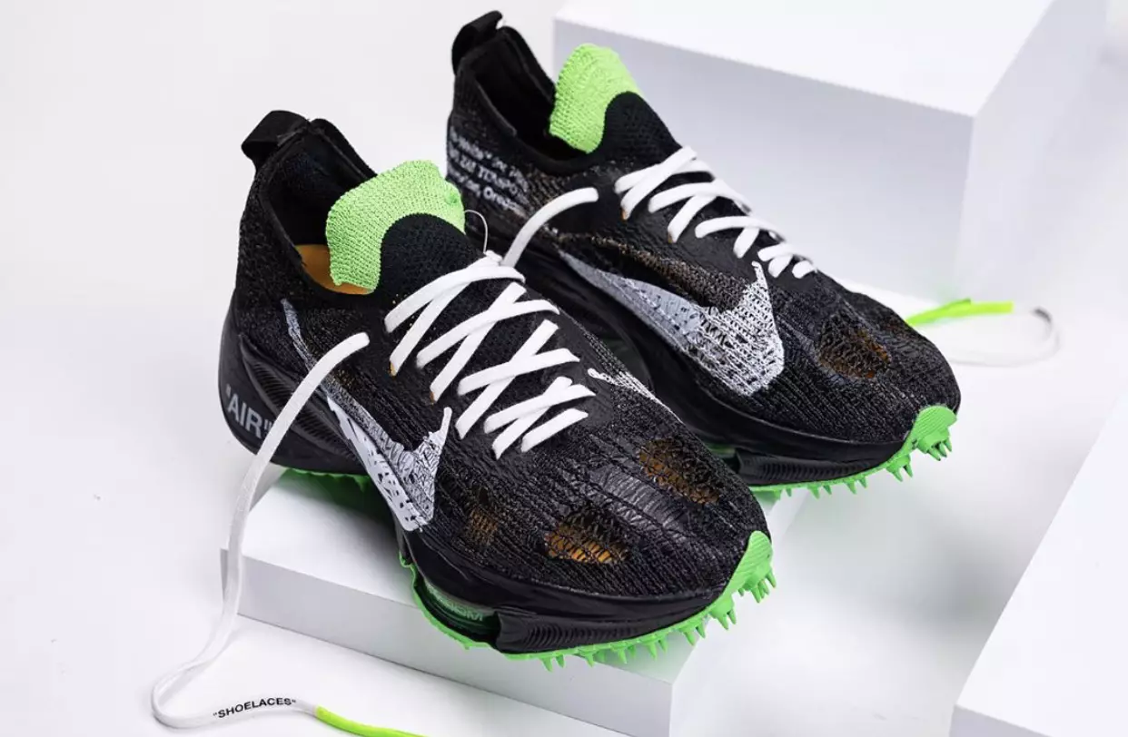 Esbranquiçado Nike Air Zoom Tempo PRÓXIMO Percentual Scream Verde Data de lançamento