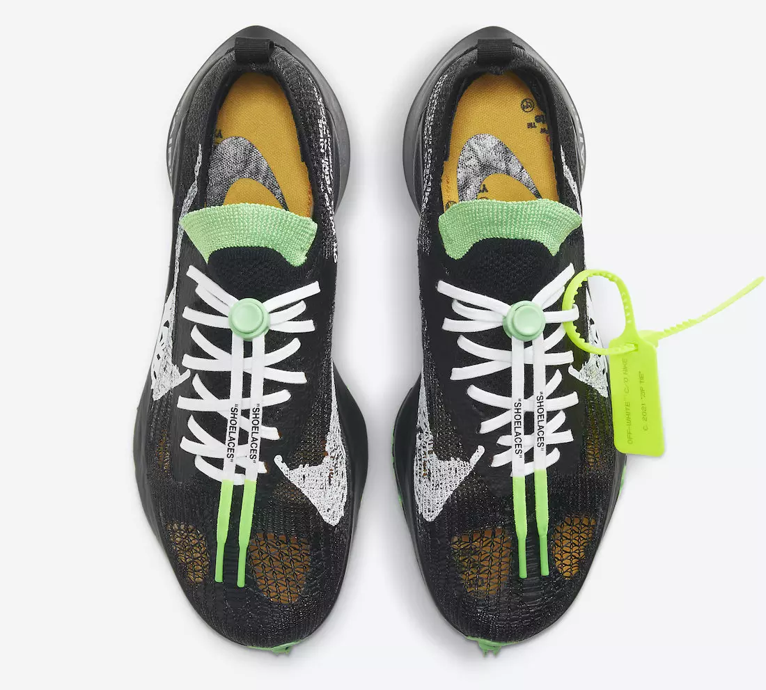 Off-White Nike Air Zoom Tempo NEXT CV0697-001 Tanggal Rilis