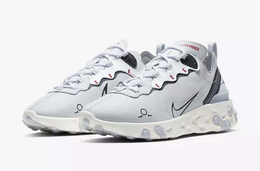 Ngày phát hành Nike React Element 55 Schematic CU3009-002