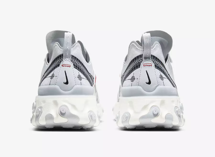 Nike React Element 55 schema CU3009-002 išleidimo data