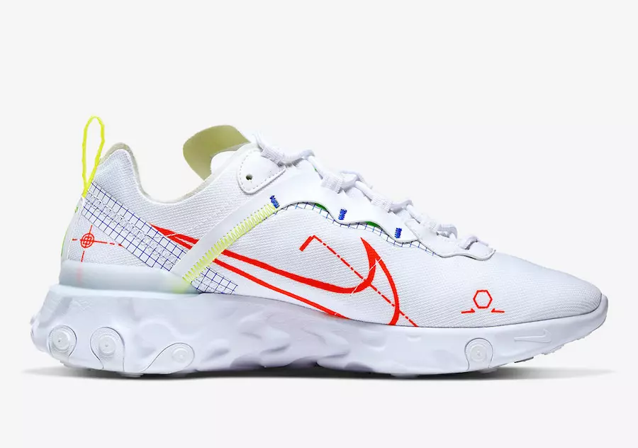 Nike React Element 55 CU3009-101 Шығарылған күні