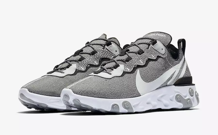 Nike React Element 55 Safari Pack CD2153-100 מעלדונג טאָג