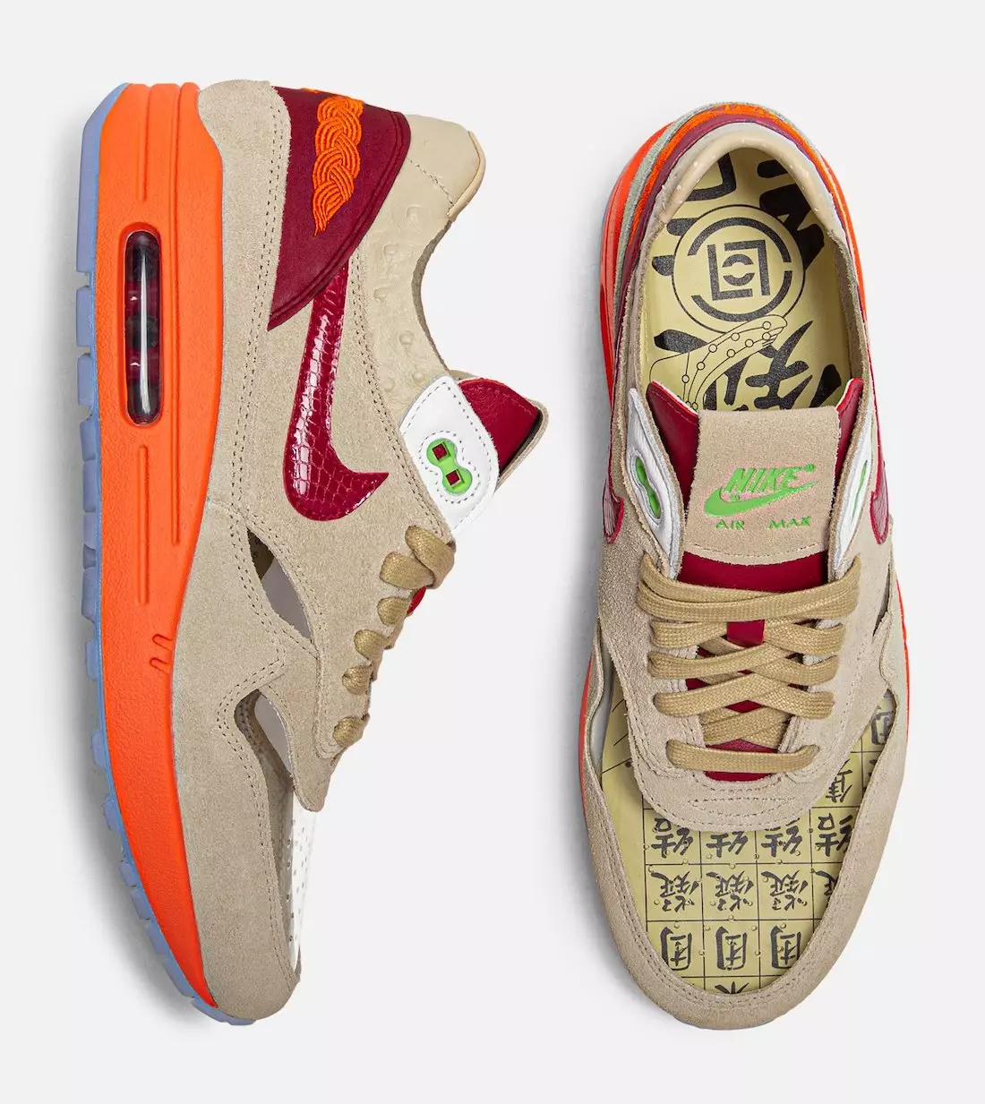 Clot Nike Air Max 1 Kiss of Death 2021 DD1870-100 Release Date