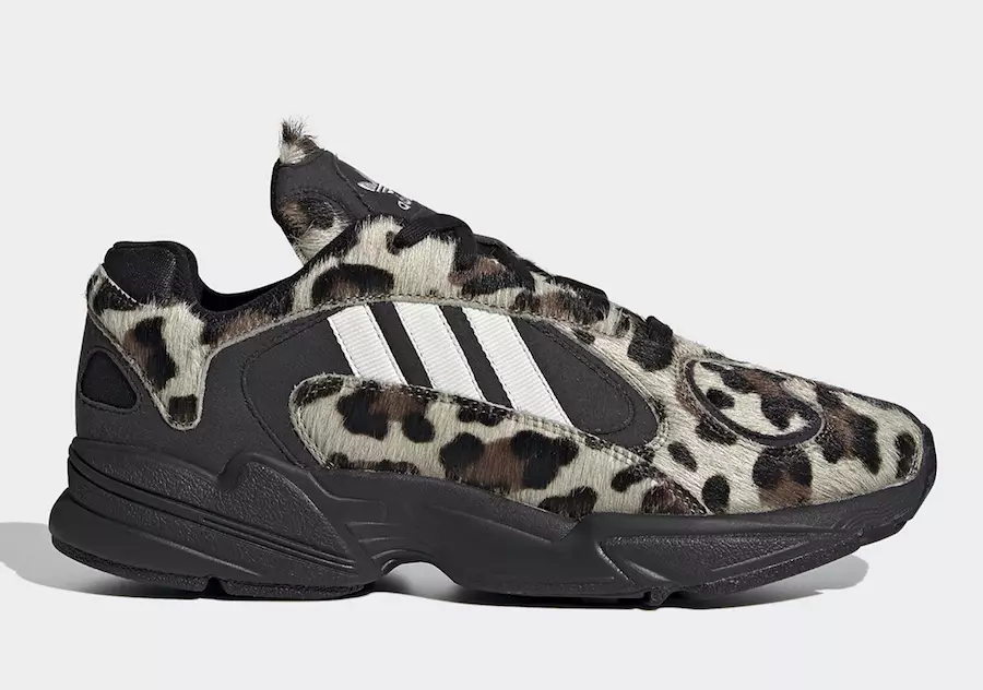 adidas Yung-1 îmbrăcat cu imprimeu leopard