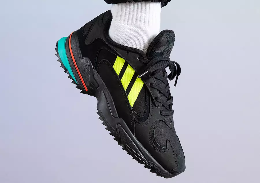 adidas Yung-1 Trail Czarny Solar Żółty EE5321