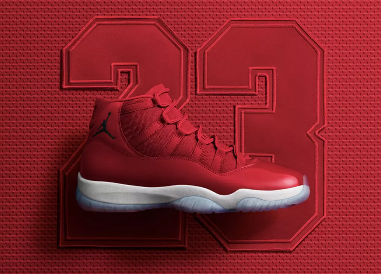 Air Jordan 11 giành chiến thắng như 96