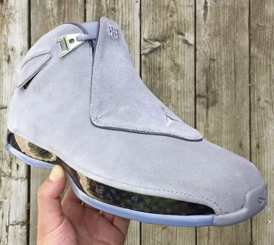 Air Jordan 18 Cool Grey 2018 Dáta Eisiúna