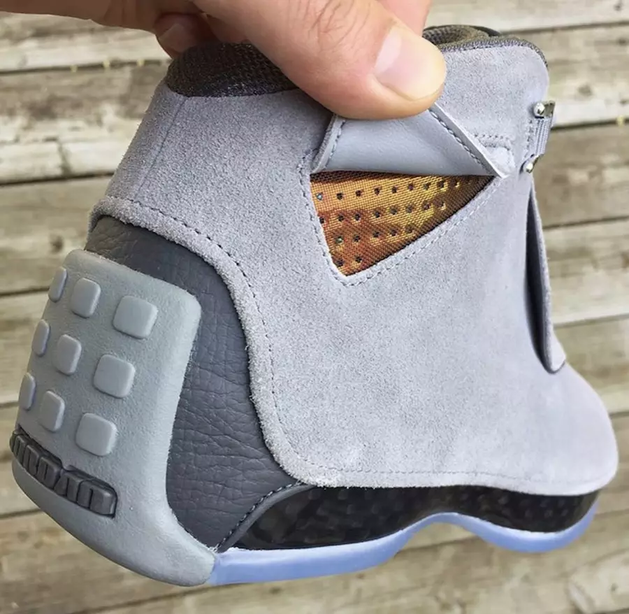 Data de lançamento do Air Jordan 18 Cool Grey 2018