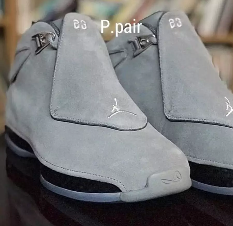 Air Jordan 18 Grigio Freddo