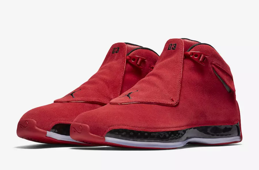 Jordan 18 Toro Red Suede AA2494-601