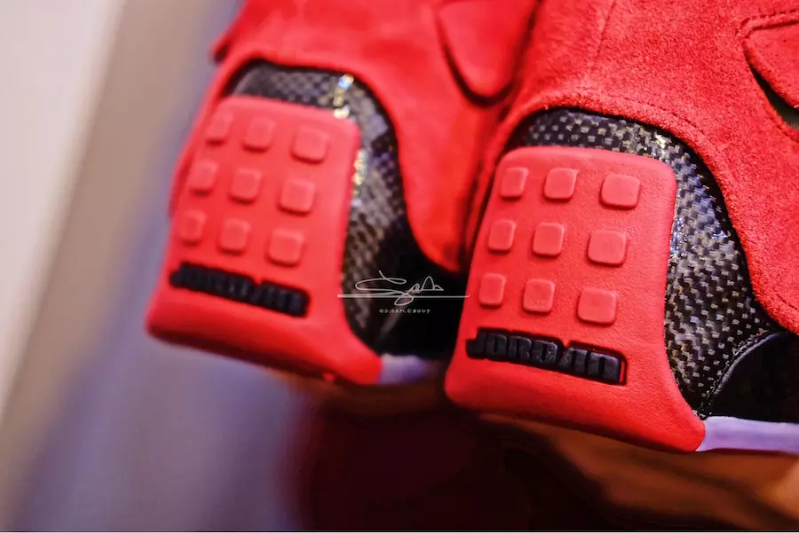 Air Jordan 18 Toro Gym Red Suede AA2494-601