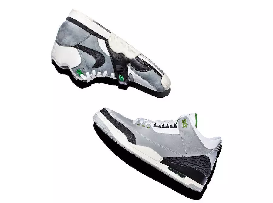 Air Jordan 3 Air Trainer 1 Chlorophyll