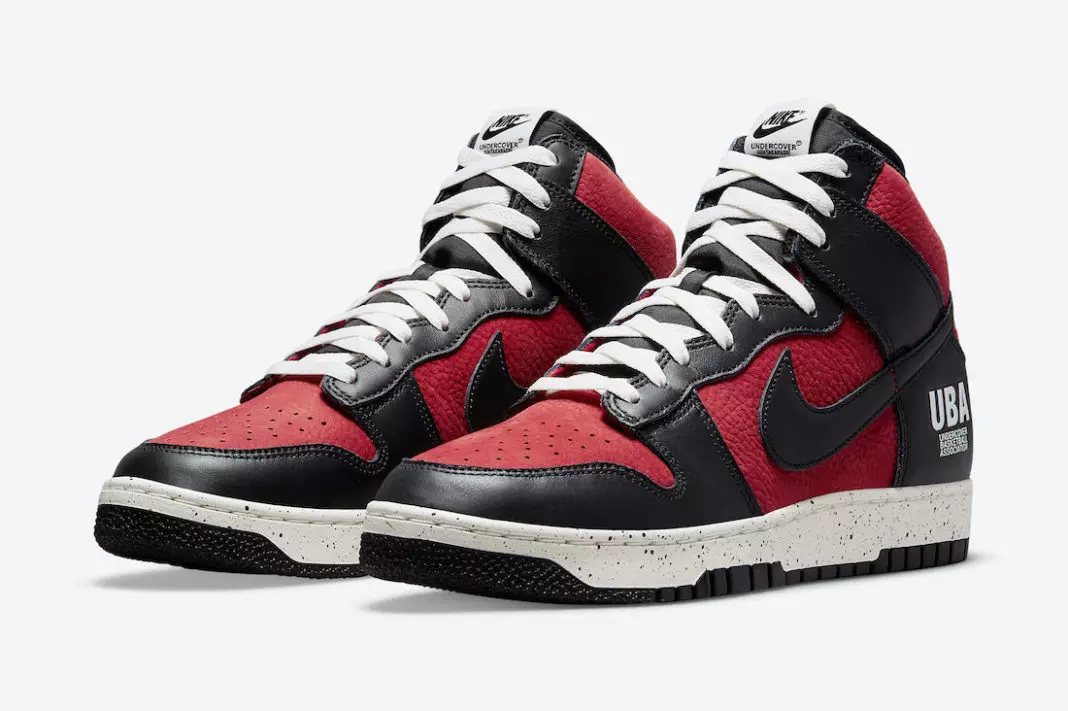 Undercover Nike Dunk High UBA Gym Red DD9401-600 Թողարկման ամսաթիվ