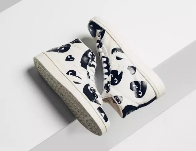 Zbirka usnja Converse Comme Des Garcons PLAY Pro