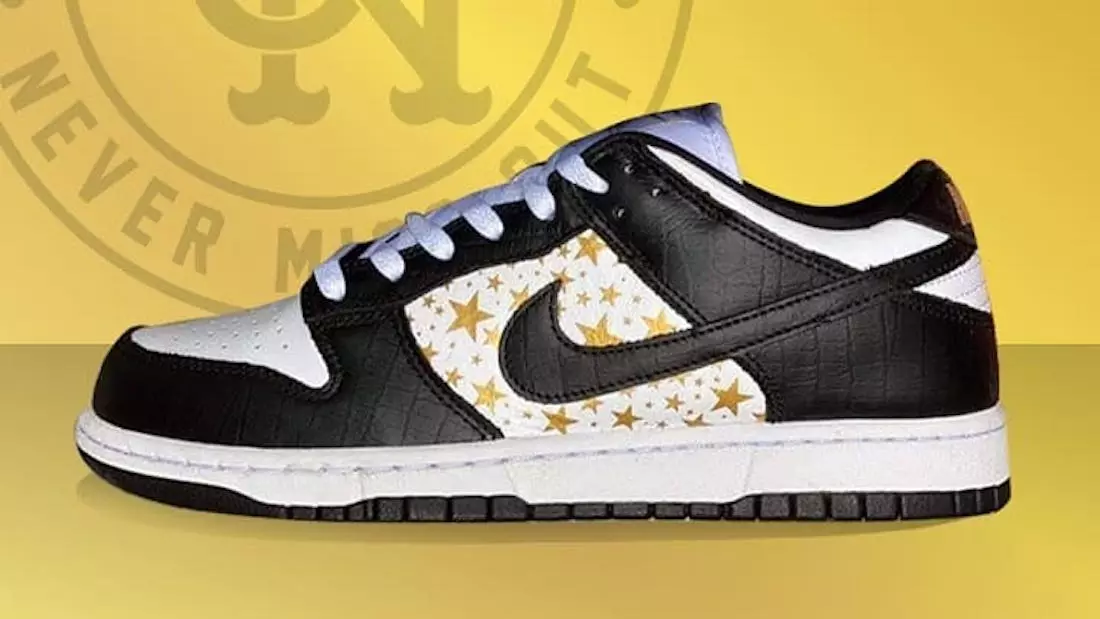 Uachtarach Nike SB Dunk Íseal Dubh Bán DH3228-102 Dáta Eisiúna