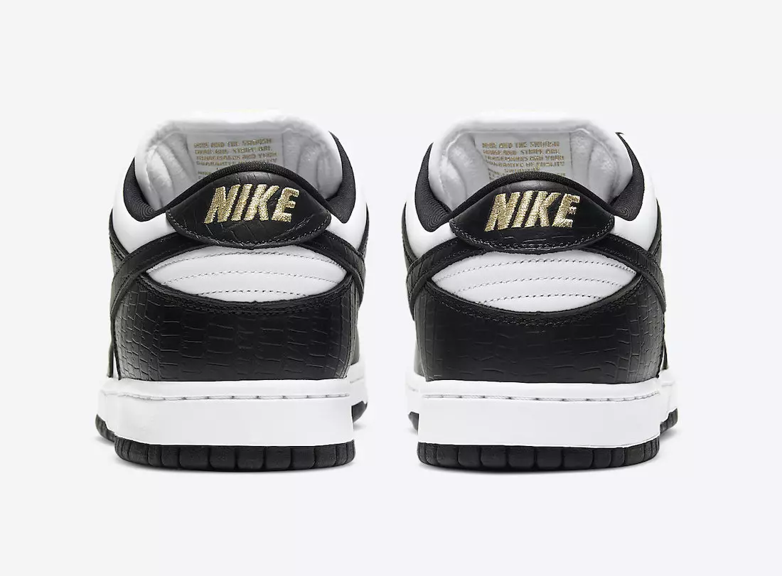 Supreme Nike SB Dunk Low Nere Bianche DH3228-102 Data di rilascio Prezzo