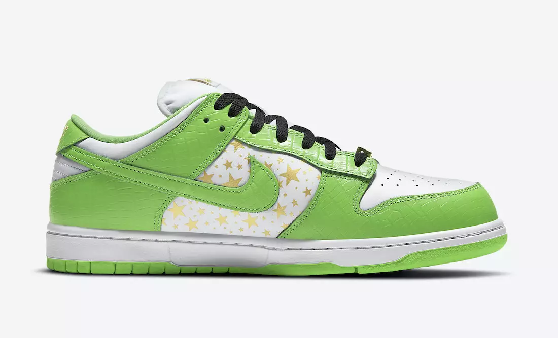 Supreme Nike SB Dunk Low Mean Green DH3228-101 Išleidimo data Kaina