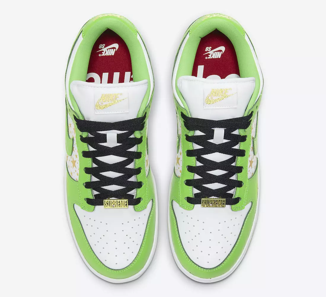 Supreme Nike SB Dunk Low Mean Green DH3228-101 Шығарылым күні бағасы