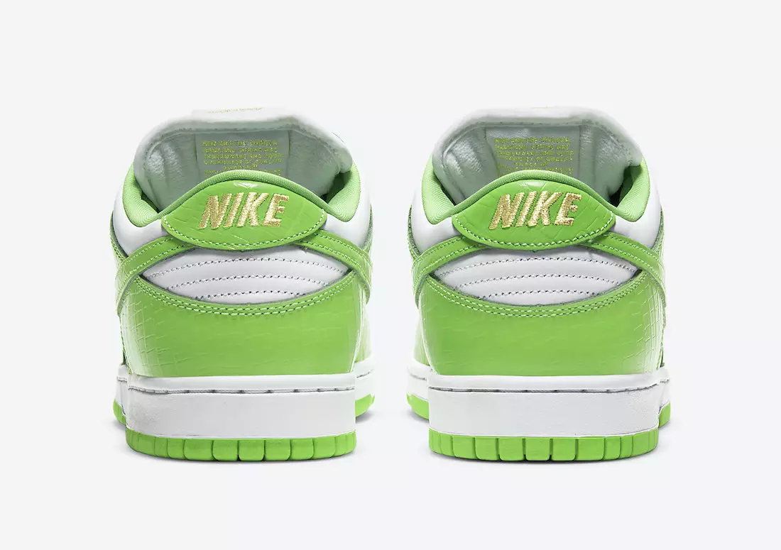 Supreme Nike SB Dunk Low Mean Green DH3228-101 Izdošanas datums Cena