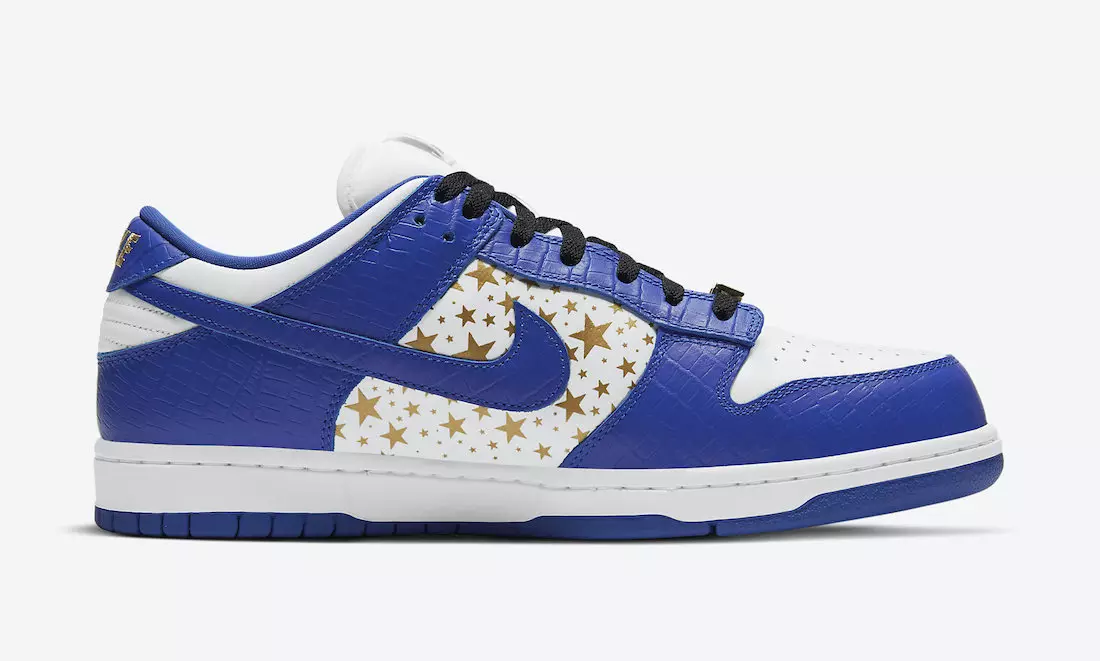 Supreme Nike SB Dunk Low Hyper Blue DH3228-100 Izdošanas datuma cena