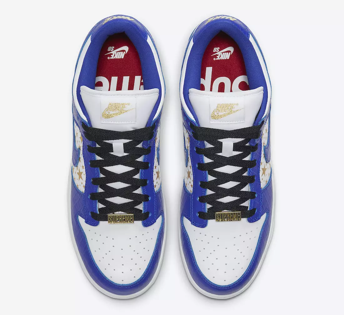 Supreme Nike SB Dunk Low Hyper Blue DH3228-100 Τιμή Ημερομηνία κυκλοφορίας