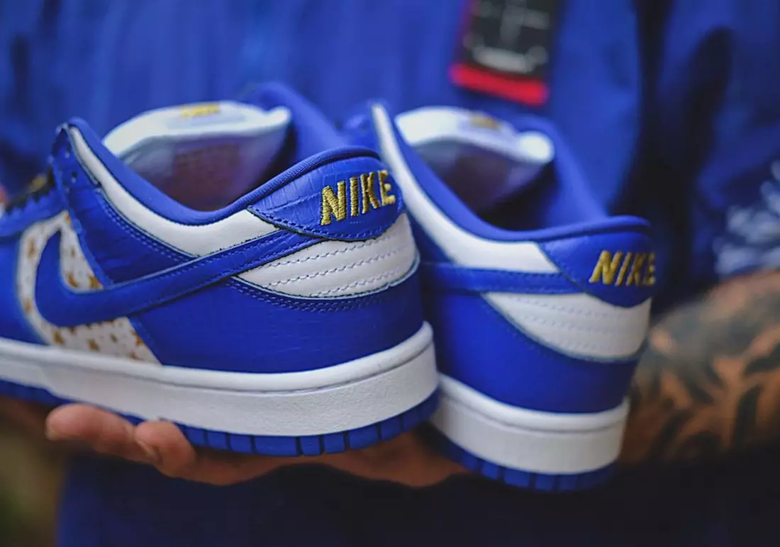 Supreme Nike SB Dunk Low Hyper Blue Data e publikimit DH3228-100