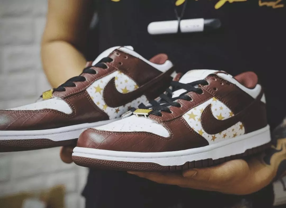 Supreme Nike SB Dunk Low Barrot Brown Releasedatum DH3228-103