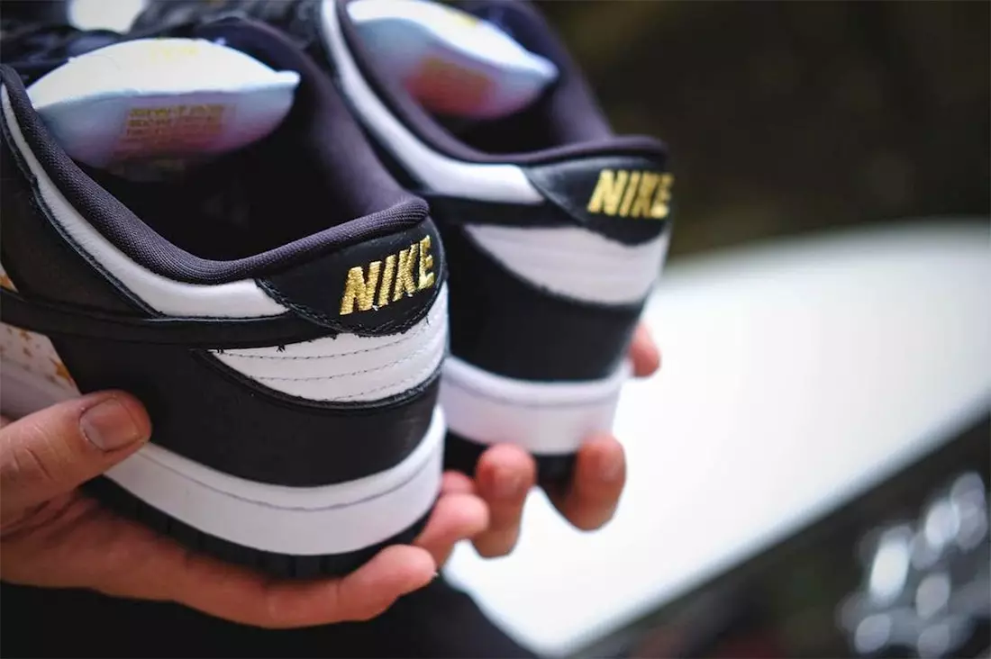 Supreme Nike SB Dunk Low Black Stars DH3228-102 Data de lançamento