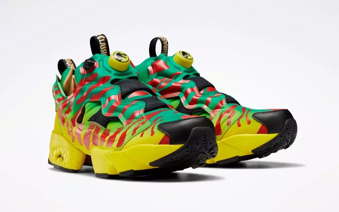 Jurassic Park x Reebok Instapump Fury расмий сүрөттөрү