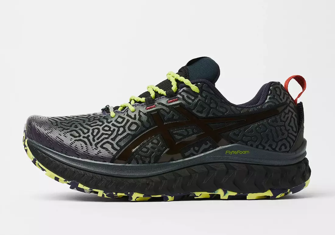 Brain Dead ASICS Trabuco Max Chaos Slime 1201A371-001 გამოშვების თარიღი