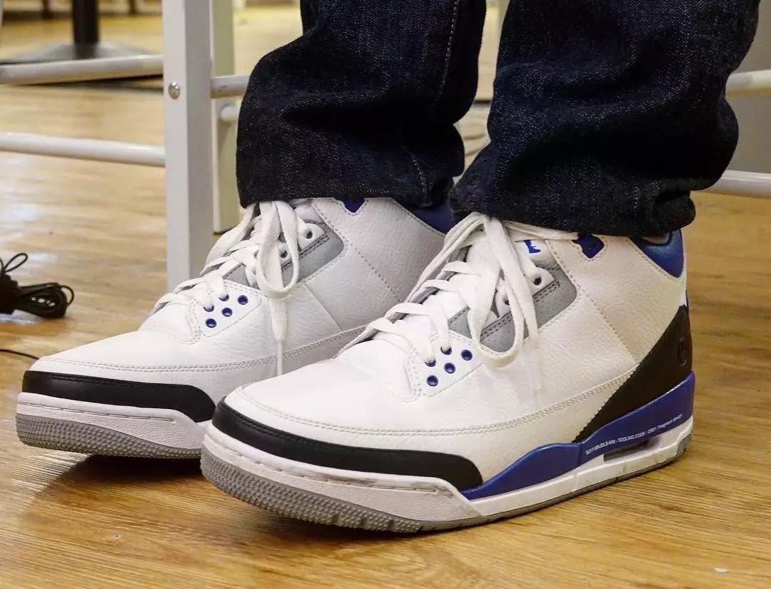 Hiroshi Fujiwara Fragment Air Jordan 3 샘플