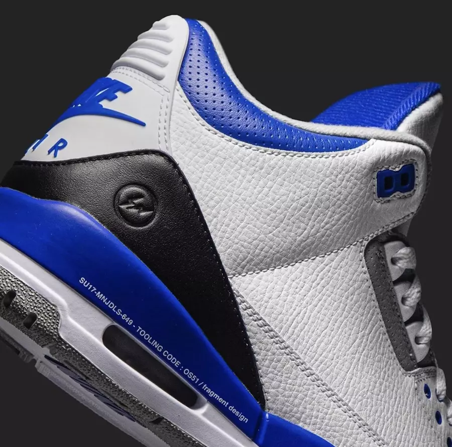 Фрагмент Air Jordan 3 Sample