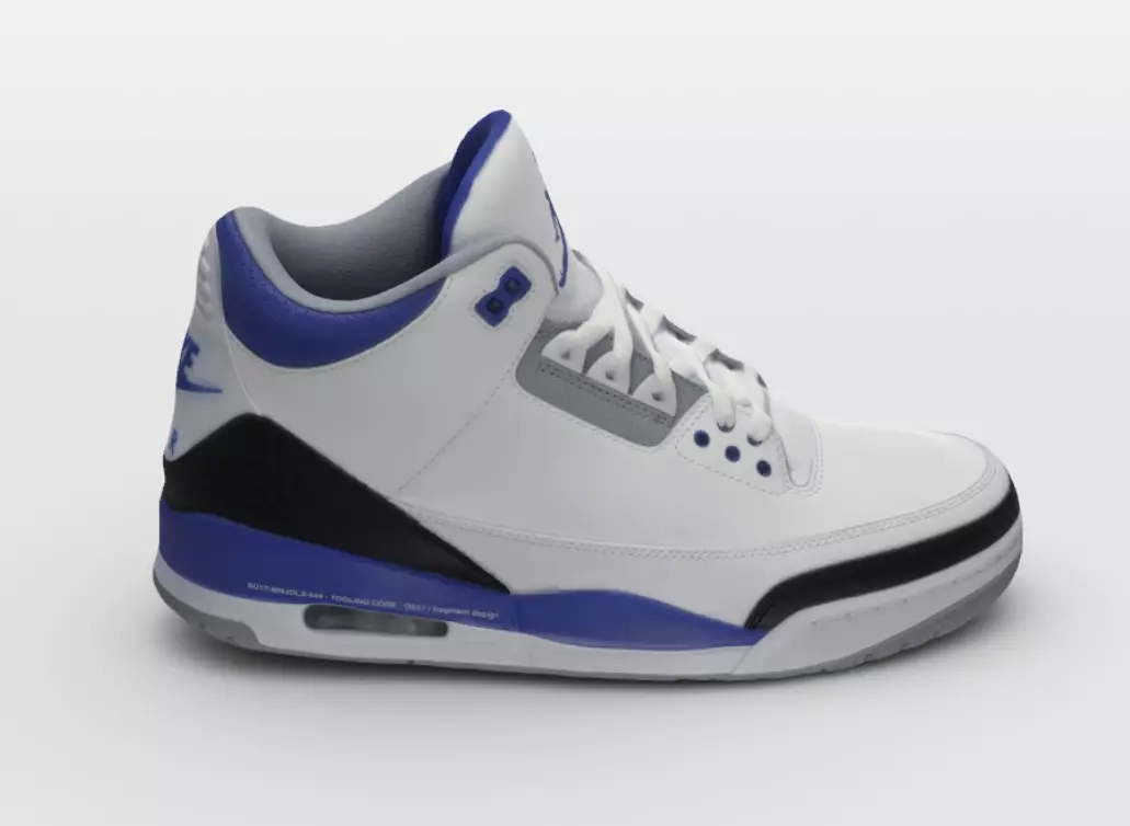 Фрагмент образца Air Jordan 3