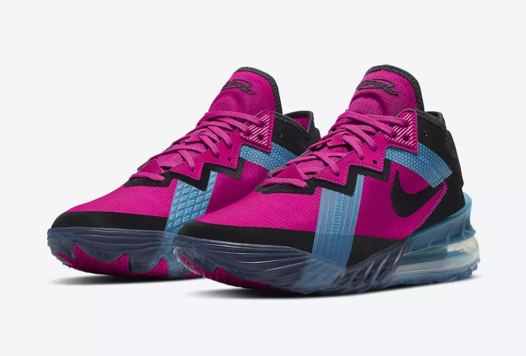 Nike LeBron 18 Low Neon Nights CV7562-600 Дата выпуску