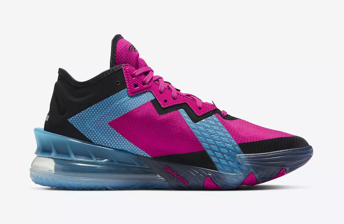 Nike LeBron 18 Low Neon Nights CV7562-600 ဖြန့်ချိသည့်ရက်စွဲ