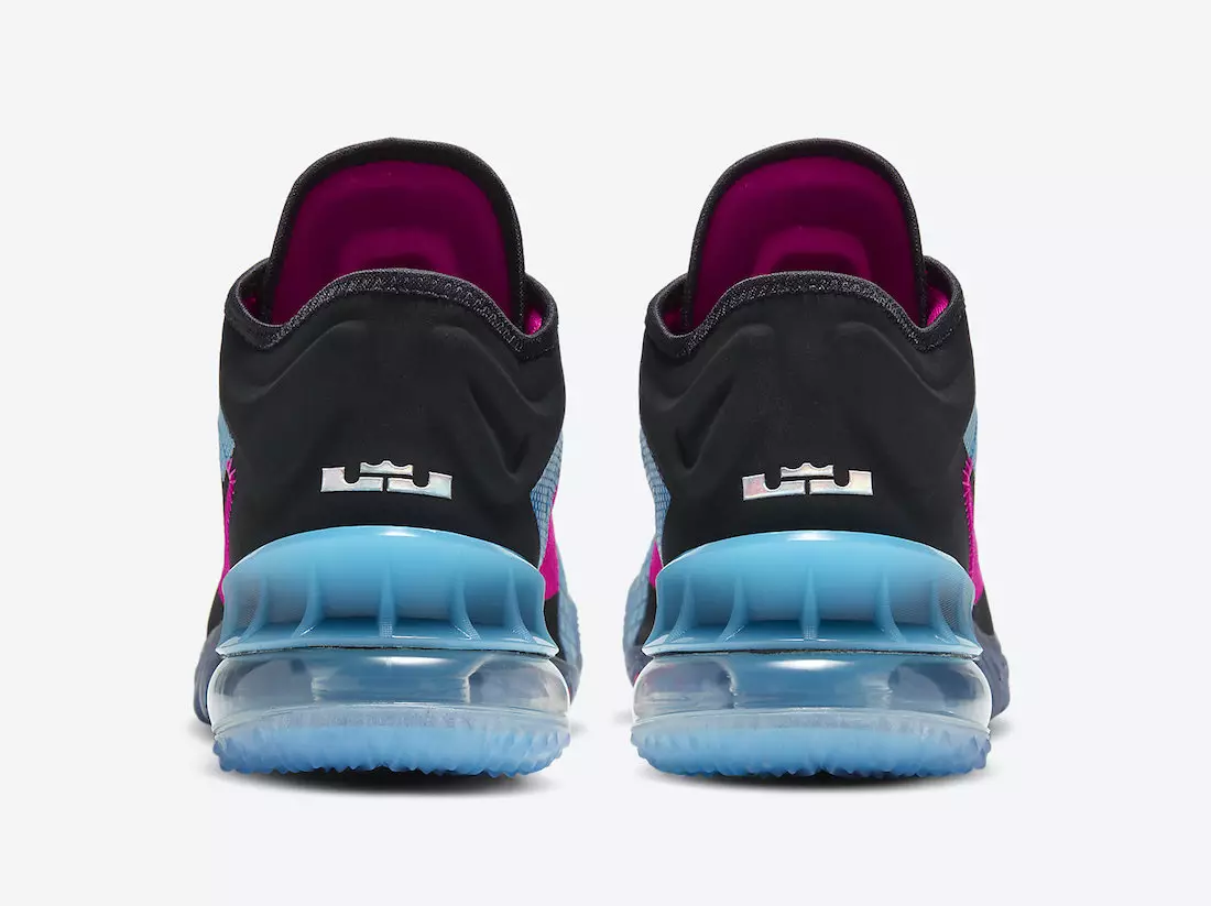 Nike LeBron 18 Low Neon Nights CV7562-600 Chiqarilgan Sana