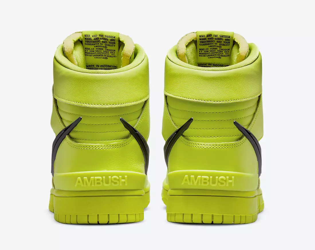 Ambush Nike Dunk High Flash Lime CU7544-300 Releasedatum