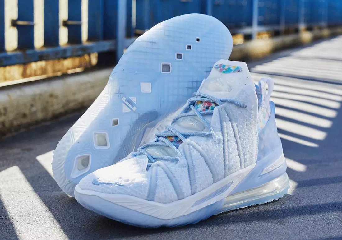 Nike LeBron 18 Blue Tint CW3156-400 Julkaisupäivä