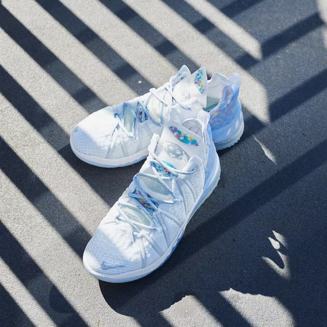 Nike LeBron 18 Blue Tint CW3156-400 Utgivelsesdato